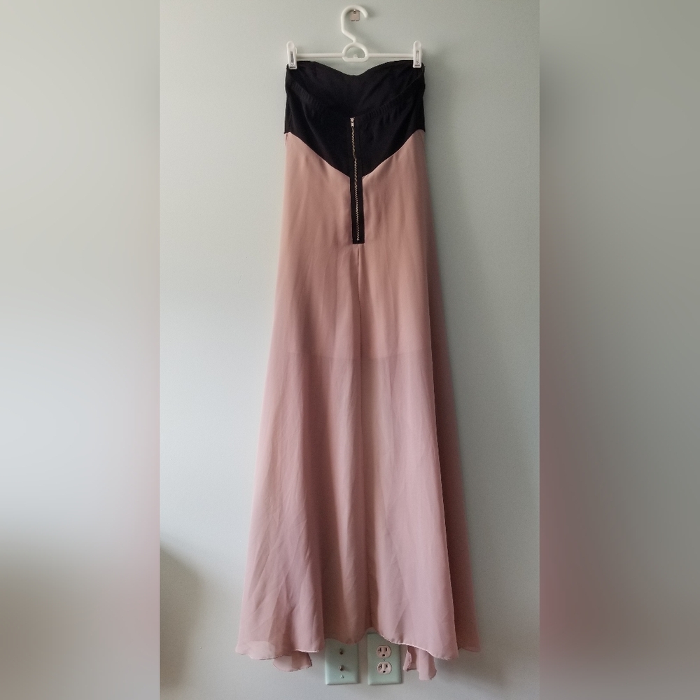 Strapless High-Low Dress - Picture 4 of 6